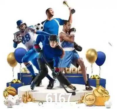 6167